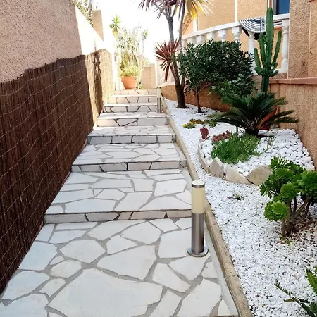 Apartamento Calme Dans Villa, Piscine Et Et Portiragnes