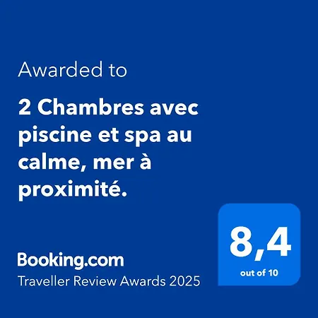 Calme Dans Villa, Piscine Et Et Apartamento