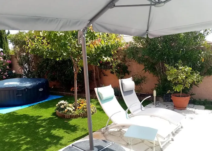Calme Dans Villa, Piscine Et Et 포르티하뉴